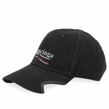 BALENCIAGA Politische Schablonen-Kappe 150795954 [P]
