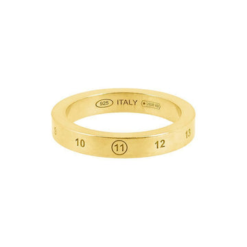 Maison Margiela Engraved Logo 3mm Ring 160102301 [P]