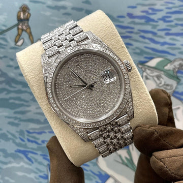 Rolex Datejust 41mm Full Diamond Jubilee 126300 160103741 [P]