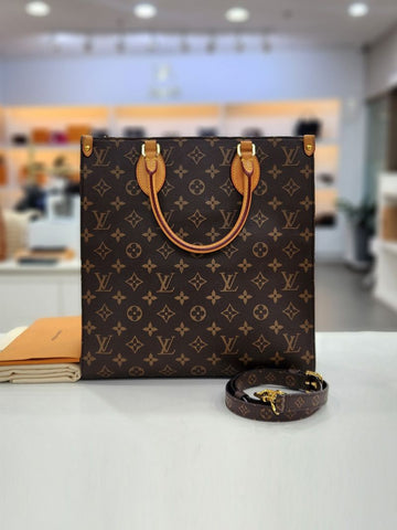 Louis Vuitton Monogram Sac Plat PM Shoulder Bag M45848 160104260 [P]