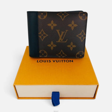 LOUIS VUITTON マカサル マルチプル ウォレット 二つ折り財布 160104295 [P]