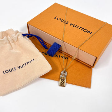 LOUIS VUITTON Nanogram Halskette (M63141) 160105098 [P]
