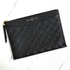 LOUIS VUITTON モノグラム クラッチバッグ ブラック 160105106 [P]