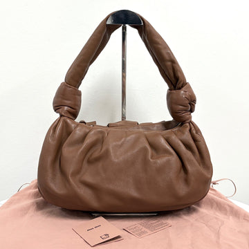MIU MIU Nappa-Leder Schultertasche (5BC064) 160105305 [P]