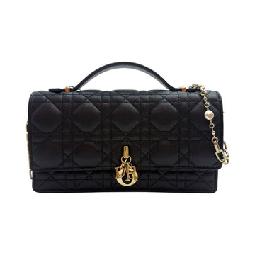 DIOR Mini-Crossbody aus Lammleder schwarz S098ONMJ 160105366 [P]