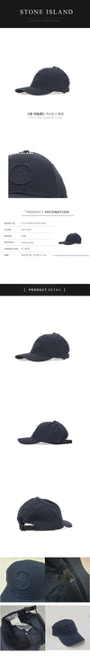 STONE ISLAND Gesticktes Logo Baseball Cap 156202265 [P]