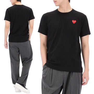 COMME DES GARCONS ハートワッペン半袖Tシャツ 160106155 [P]