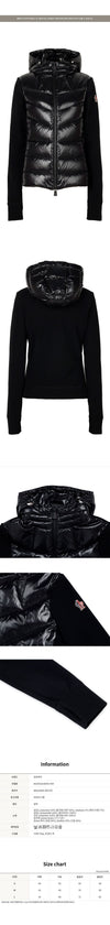 MONCLER グレノーブル ロゴパッチ フード付き ダウン ジャケット 152110565 [P]