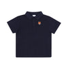 Maison Kitsune Fox Head Polo Kids Short Sleeve T-Shirt 157223391 [P]