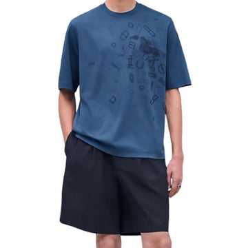 Hermes Men's Short Sleeve T-Shirt 160106501 [P]
