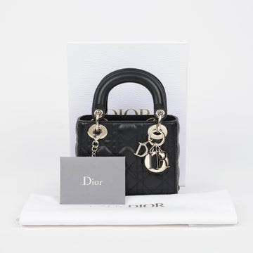 Dior Lady Cannage Mini Bag Black 159703899 [P]