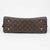 LOUIS VUITTON モノグラム キャンバス レザー トート/ショルダーバッグ MM サイズ ブラック 159760366 [P]