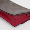 LOUIS VUITTON モノグラム・フローラ チェーン ウォレット クロスバック レッド 159885944 [P]