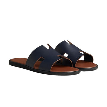 HERMES Männer Sandalen Slipper Marine Gold H211860ZHI2420 160106689 [P]