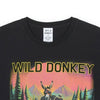 WILD DONKEY Unisex RIDING JERRY T-Shirt Schwarz 152890931 [P]