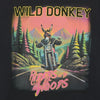 WILD DONKEY Unisex RIDING JERRY T-Shirt Schwarz 152890931 [P]