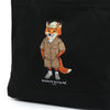 Maison Kitsune Dressed Fox Tote Bag Black 154050597 [P]