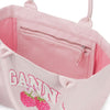GANNI ミディアムトラペーズショッパーバッグラズベリープリントエグレットB2110087-135 155797249 [P]