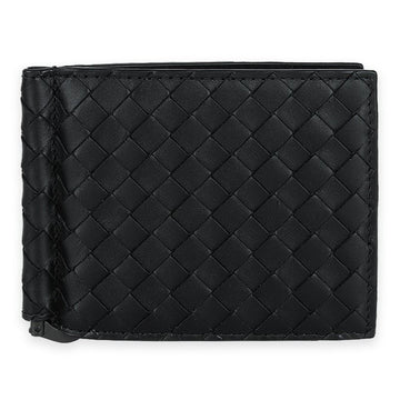 BOTTEGA VENETA Intrecciato Geldclip Schwarz 123180 V4651 1000 160107230 [P]