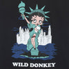 WILD DONKEY Unisex T-Shirt Schwarz 152890923 [P]