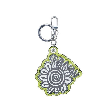 Ganni Unisex Flower Keychain A5001-747 57731043 [P]