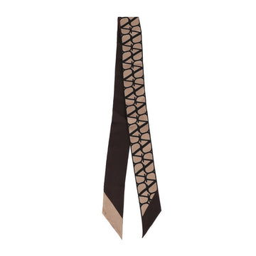 VALENTINO Twilly Ekonograph Seiden-Bandana 93417453 [P]