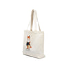 Maison Kitsune Dressed Fox Tote Bag Ecru 154050598 [P]