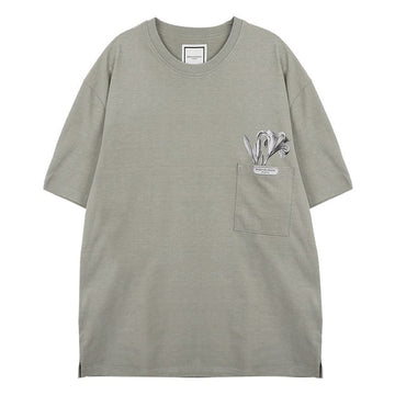 Wooyoungmi Flower Logo T-shirt 156973762 [P]