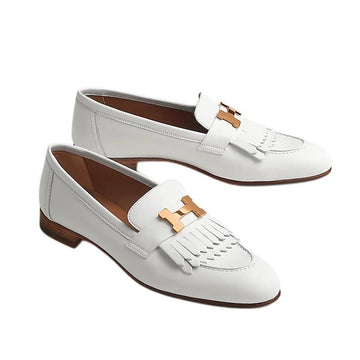 HERMES 女性用ローファー ローズゴールドハードウェア ブラン H212214Z 90380 160107661 [P]