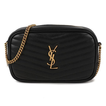 SAINT LAURENT Quilted Mini-Crossbody Bag 748849-DV707-1000 156973679 [P]