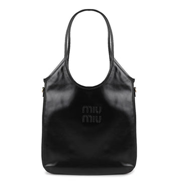 Miu Miu Leather Tote Bag 5BG311-2IEO-F0002-OON 156973274 [P]