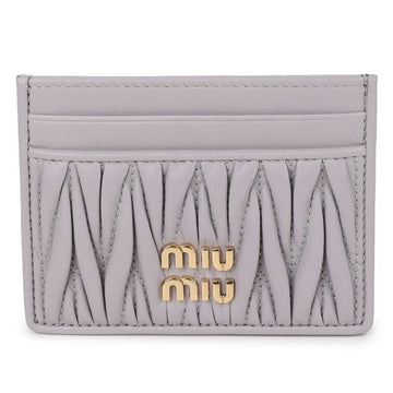 MIU MIU ナパレザーカードホルダー 156973217 [P]