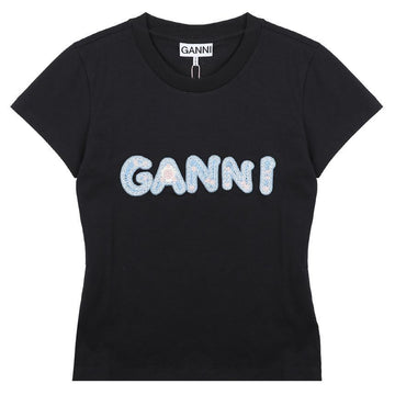 GANNI コットン半袖Tシャツ 156973067 [P]