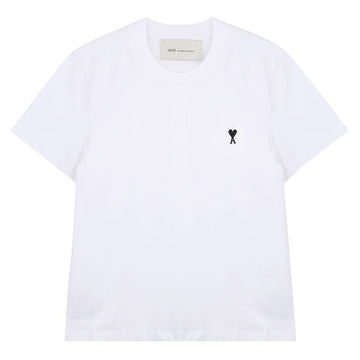 AMI Cotton Cropped T-Shirt 156972841 [P]