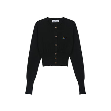 VIVIENNE WESTWOOD Damen Beá Crop Cardigan Schwarz 158306881 [P]