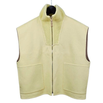 Hermes Cashmere Full Zip Women's Vest H5E0237DBDG42 160108408 [P]