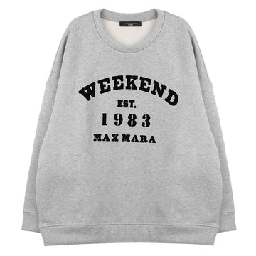 WEEKEND MAXMARA コットンクルーネックスウェットシャツ WKDGOMMOSO-002 156973203 [P]
