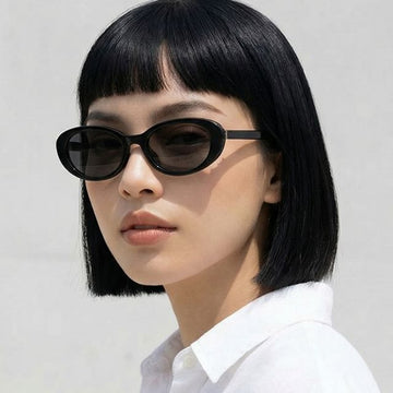 SAINT LAURENT Sonnenbrille SLM154K 001 Oval Damen Asian Fit 150314530 [P]