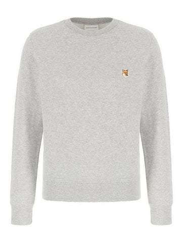 MAISON KITSUNE REGULÄR SWEATSHIRT MIT PATCH LM00301KM0001 H120 133042985 [P]