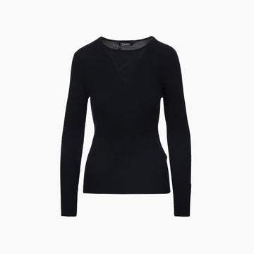 MAXMARA VIRGIN WOOL Pullover in Navy 160107800 [P]