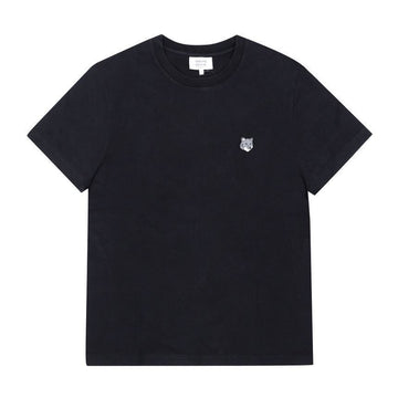 Maison Kitsune Short Sleeve T-Shirt with Fox Head Patch 155629119 [P]