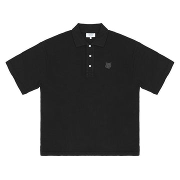MAISON KITSUNE ボールドフォックスヘッドオーバーフィットポロシャツ 158374111 [P]