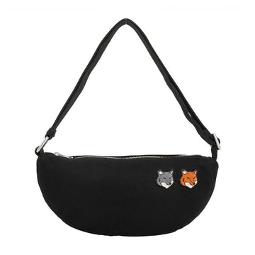 MAISON KITSUNE ダブルフォックスヘッドヒップバッグ MRUBT20WW0096 P190 (ユニセックス) 160109585 [P]