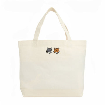 MAISON KITSUNE Doppelter Fuchs-Head Tote Bag P700 (Unisex) 160109707 [P]