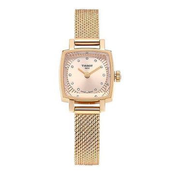 TISSOT 女性用メタルウォッチ T058.109.33.456.00 ラブリー ダイヤモンド 153469828 [P]