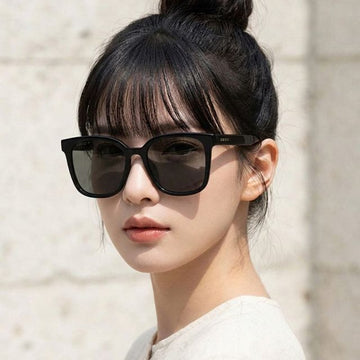 Gucci Polarized Sunglasses GG1346SK 002 Luxury Square Big Size Horn Frames Asian Fit 72943423 [P]