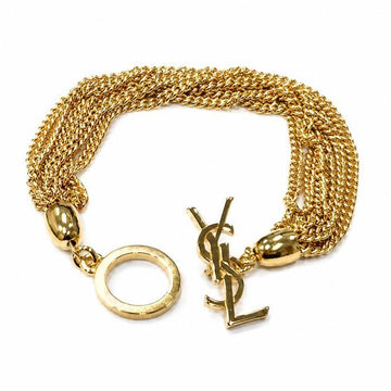 SAINT LAURENT メタルカサンドラチェーンブレスレット 823404 Y1500 8060 160110795 [P]