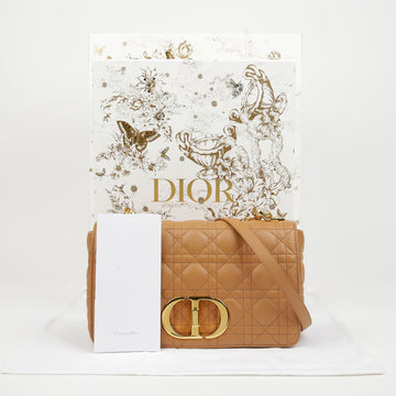DIOR Karo Kani Medium Crossbody Tasche Amber 159708860 [P]
