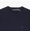 ACNE STUDIOS CL0311 NAVY BLAU (885) Gesicht Logo Patch Unisex Langarmshirt 144730471 [P]