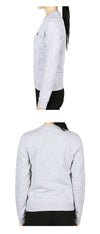 Maison Kitsune Women's Headfox Patch Sweatshirt (Light Gray) LW00302KM0001 H120 126740710 [P]